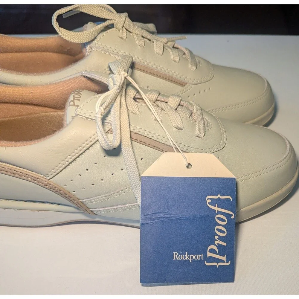 Rockport Womens ProWalker Leather Shoes Comfort Sneakers 9 M W7102